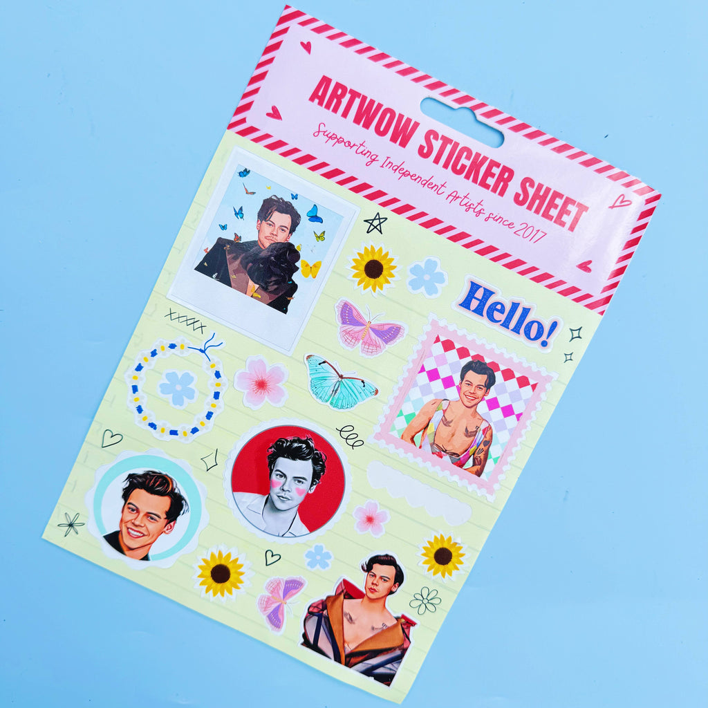 Sticker Sheets 'FasHUN Harry'
