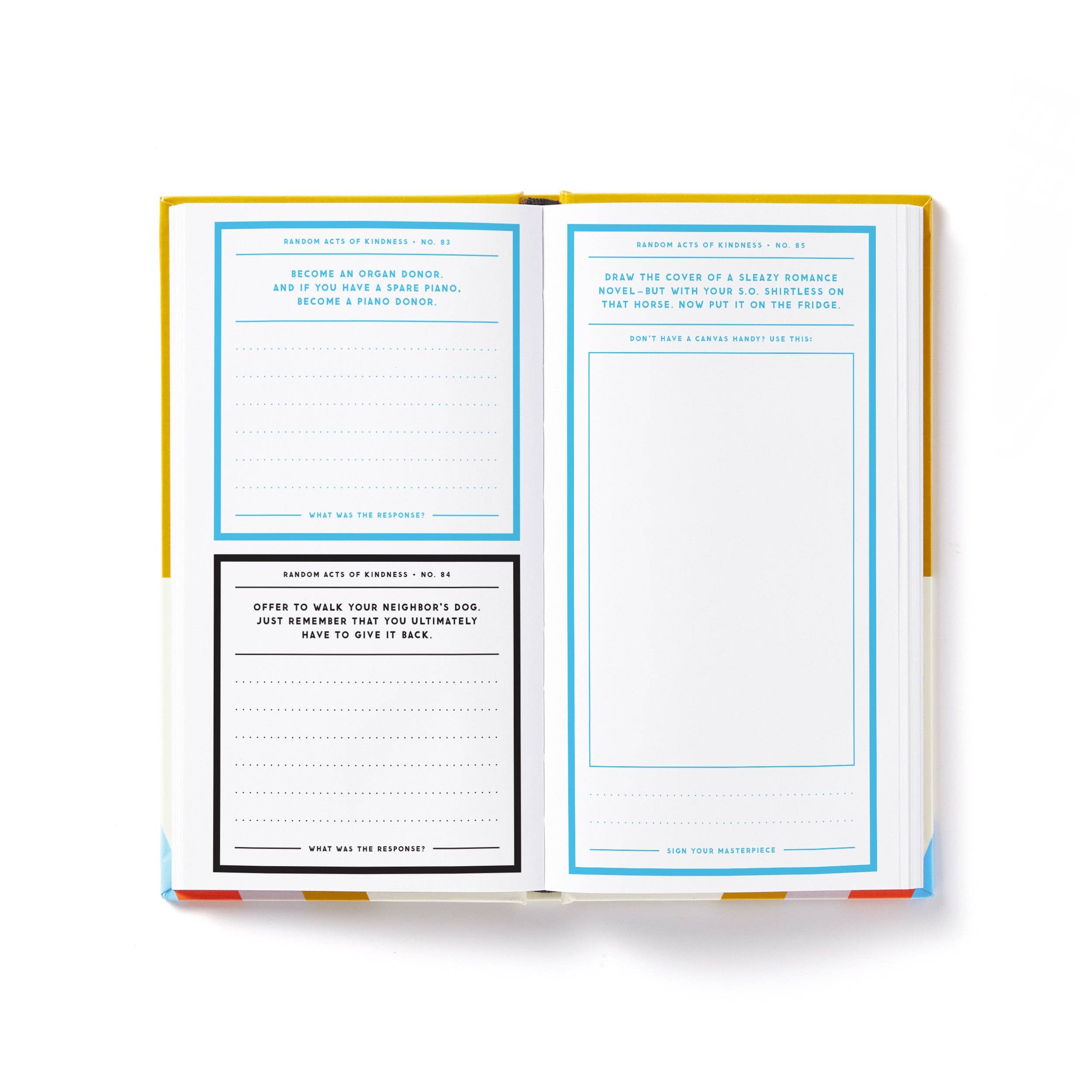 A Billion Random Acts of Kindness Prompted Journal (Diary or Journal)