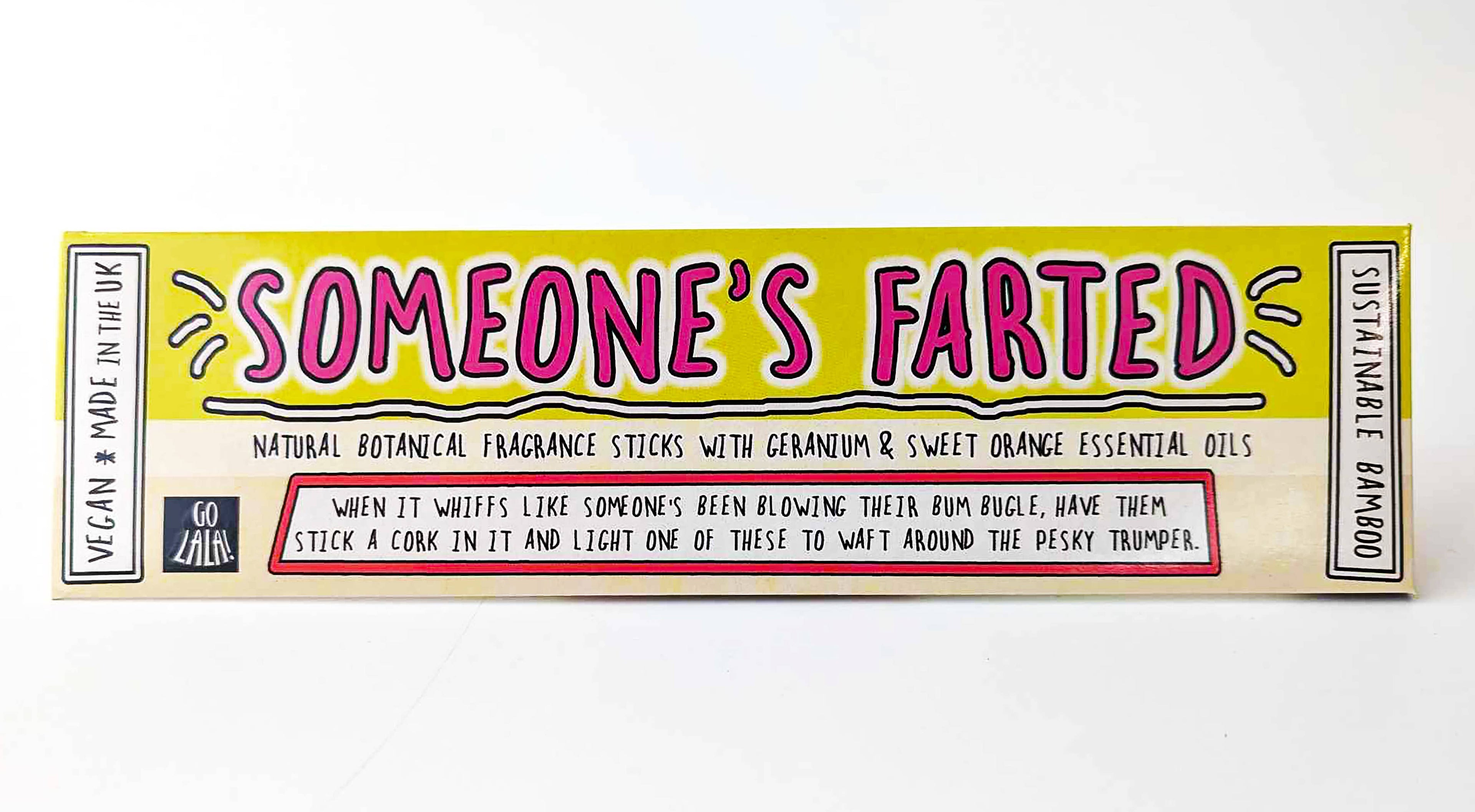 Someone's Farted Funny Smells Fragrance Sticks