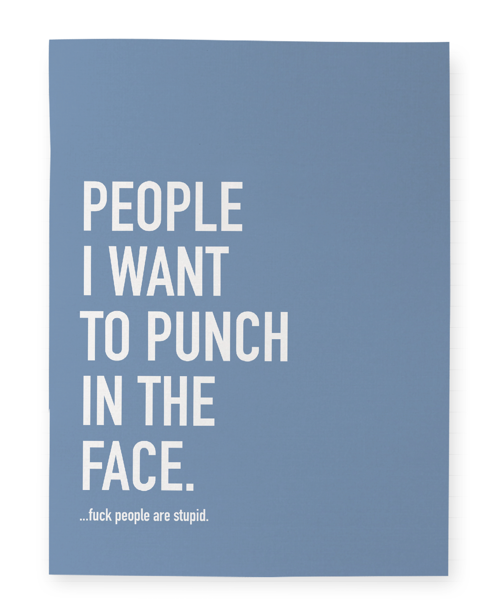 Punch People Notebook