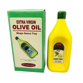 Ceramic Sauce Bottle Dish | Fun Condiment Plate: Olive Oil