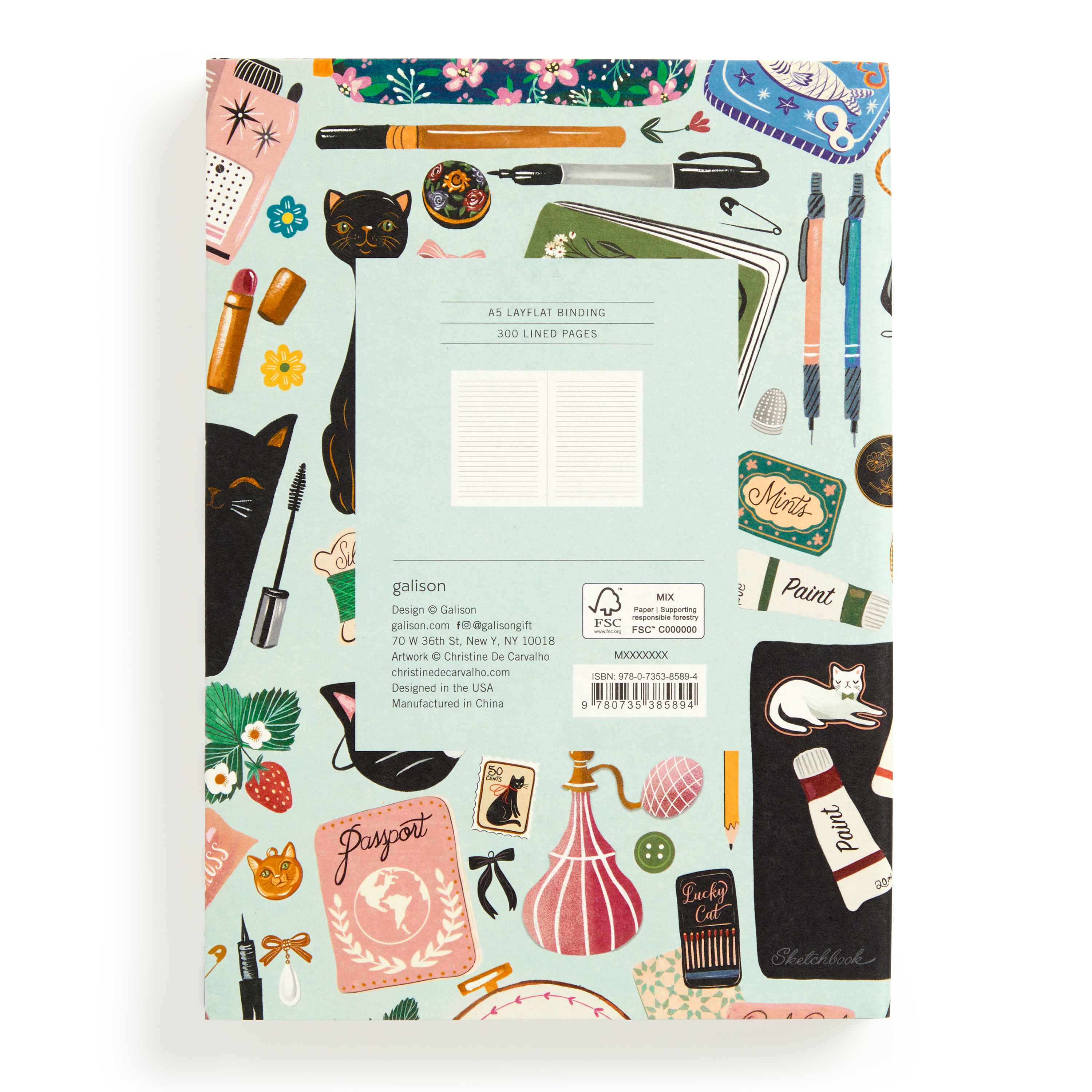 Purrfect Accessories Premium A5 Notebook (Notebook/Sketchbook)