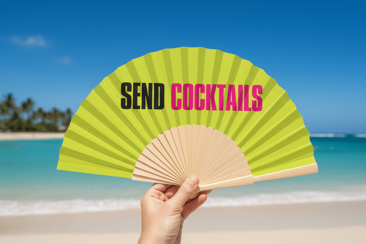 Send Cocktails 23cm fan