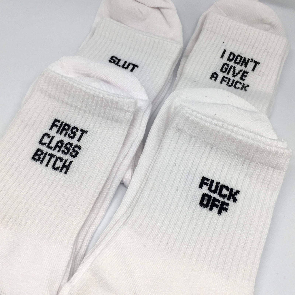Swear Word Socks,  Fuck Off