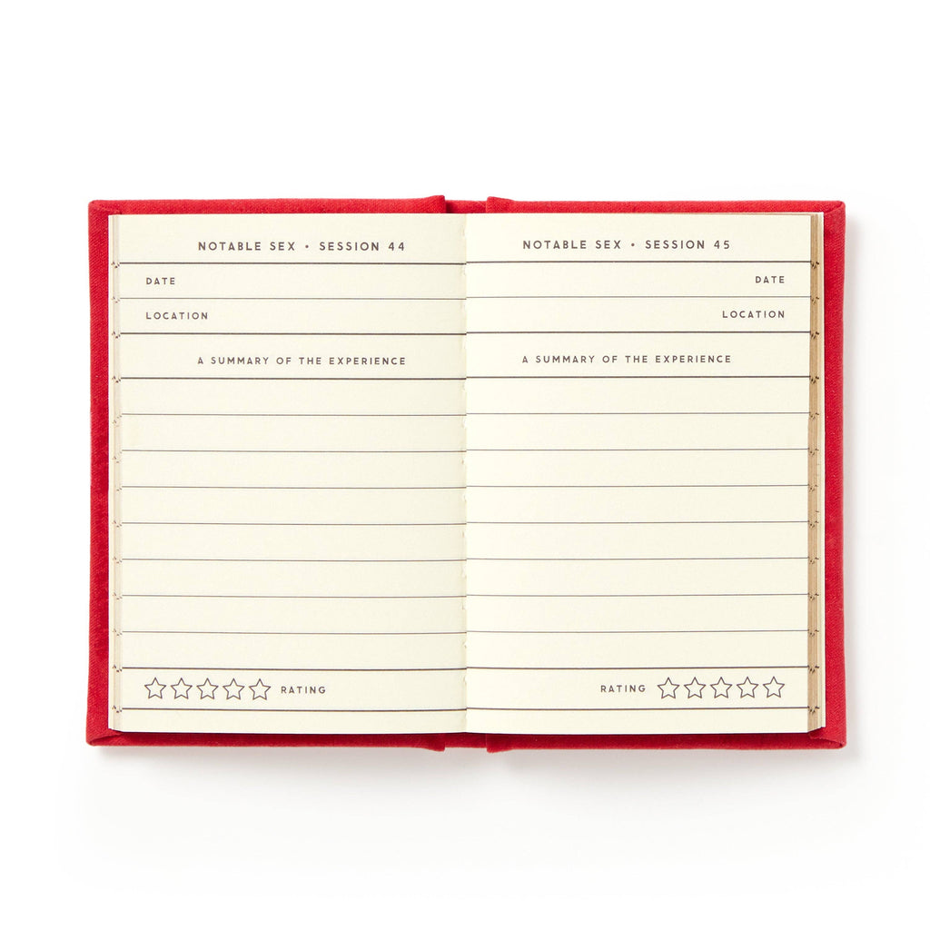 A Tiny Sex Diary (Diary or Journal)