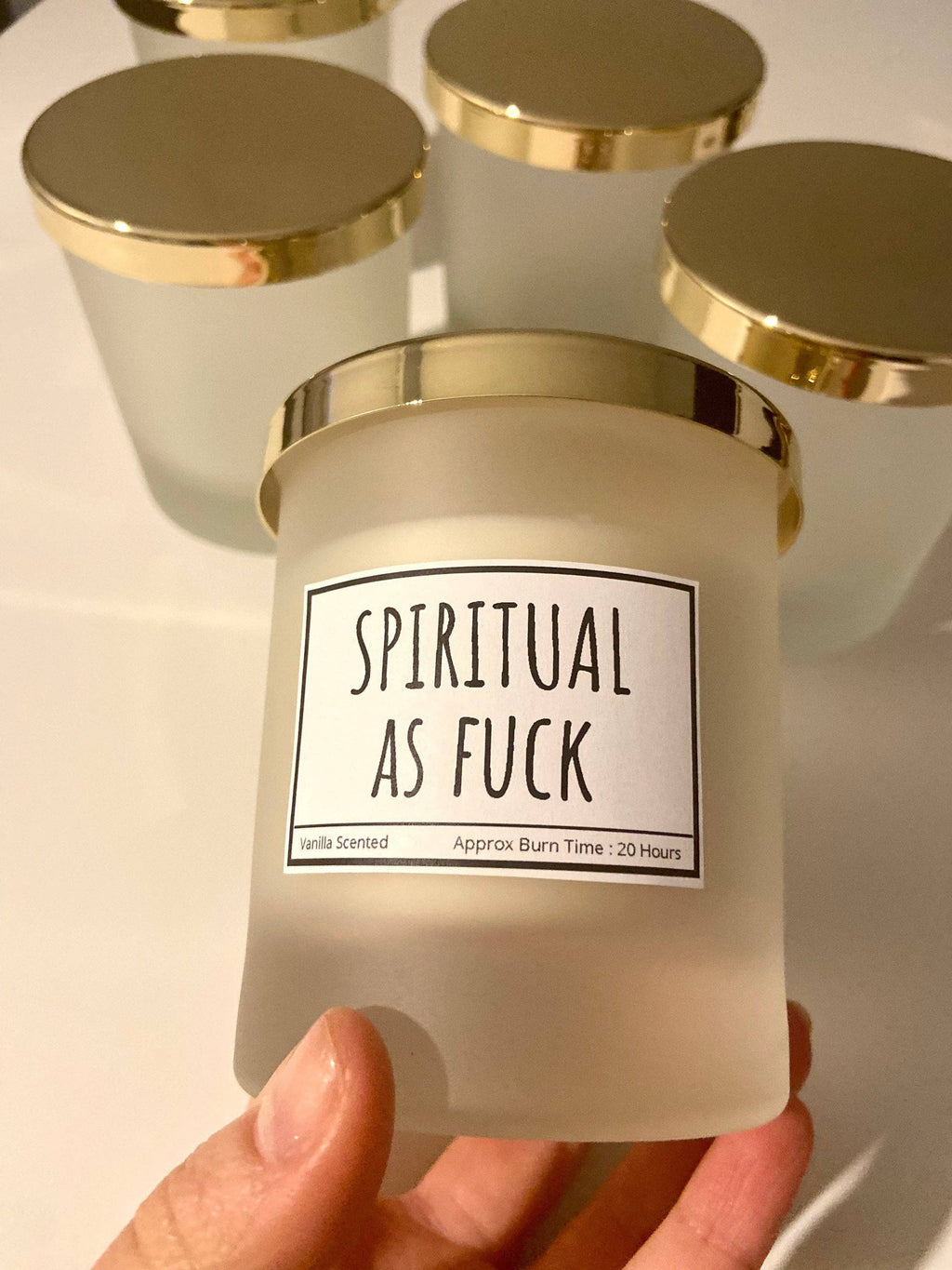 Spiritual As F*ck Candle / Funny Candles