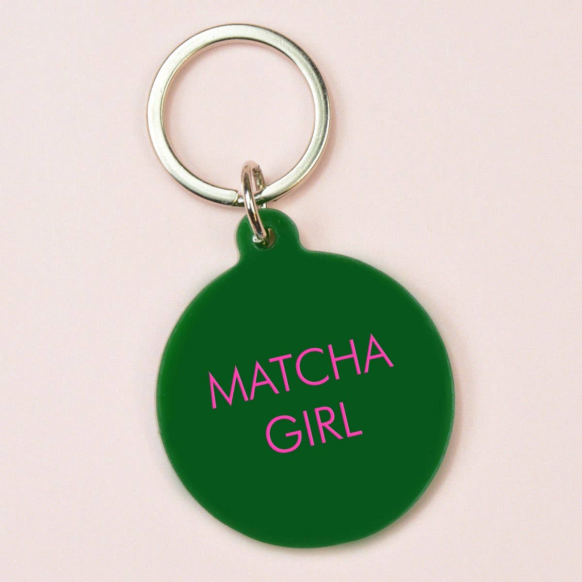 Matcha Girl Keytag