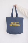 Anxiety University | Tote Bag: Vintage Denim