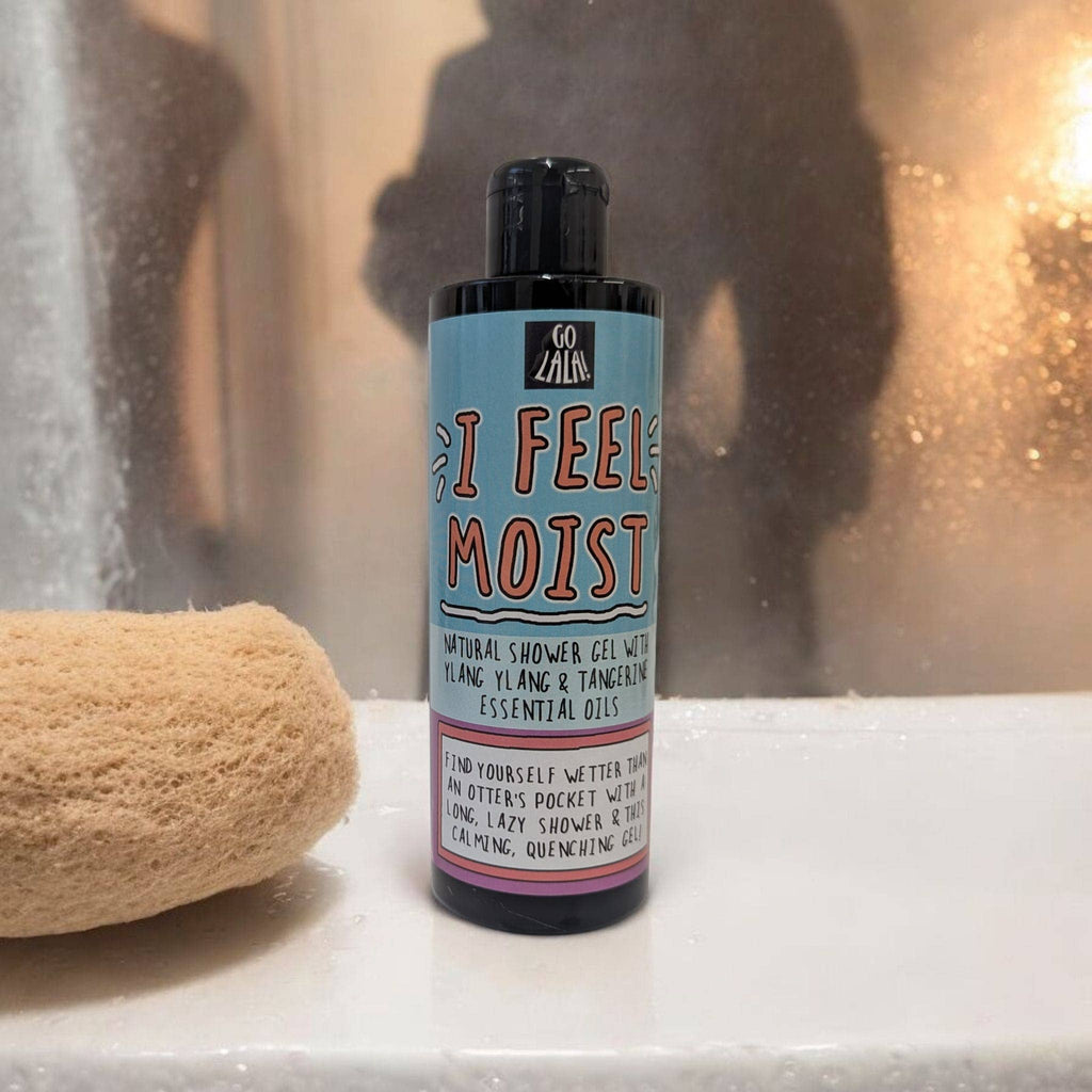 I Feel Moist shower gel- ylang ylang and tangerine